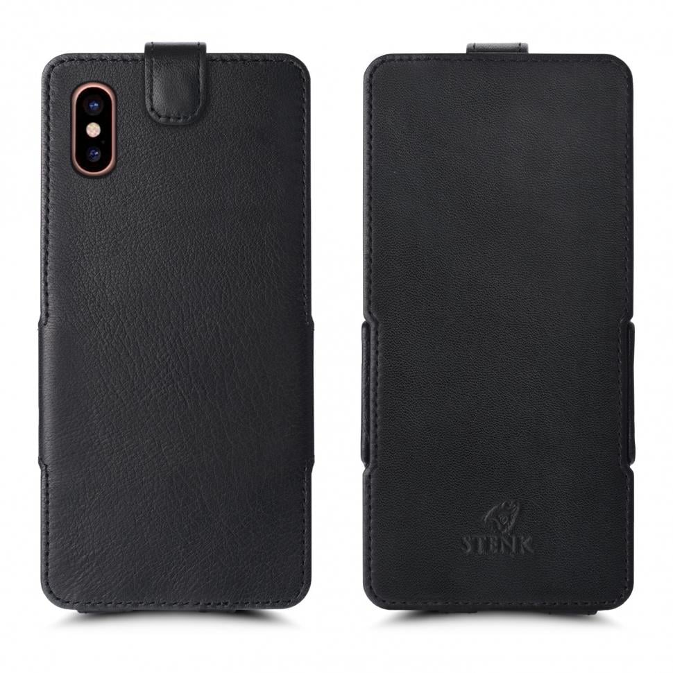 Чехол флип Stenk Prime для Apple iPhone X / Xs Черный (59015)