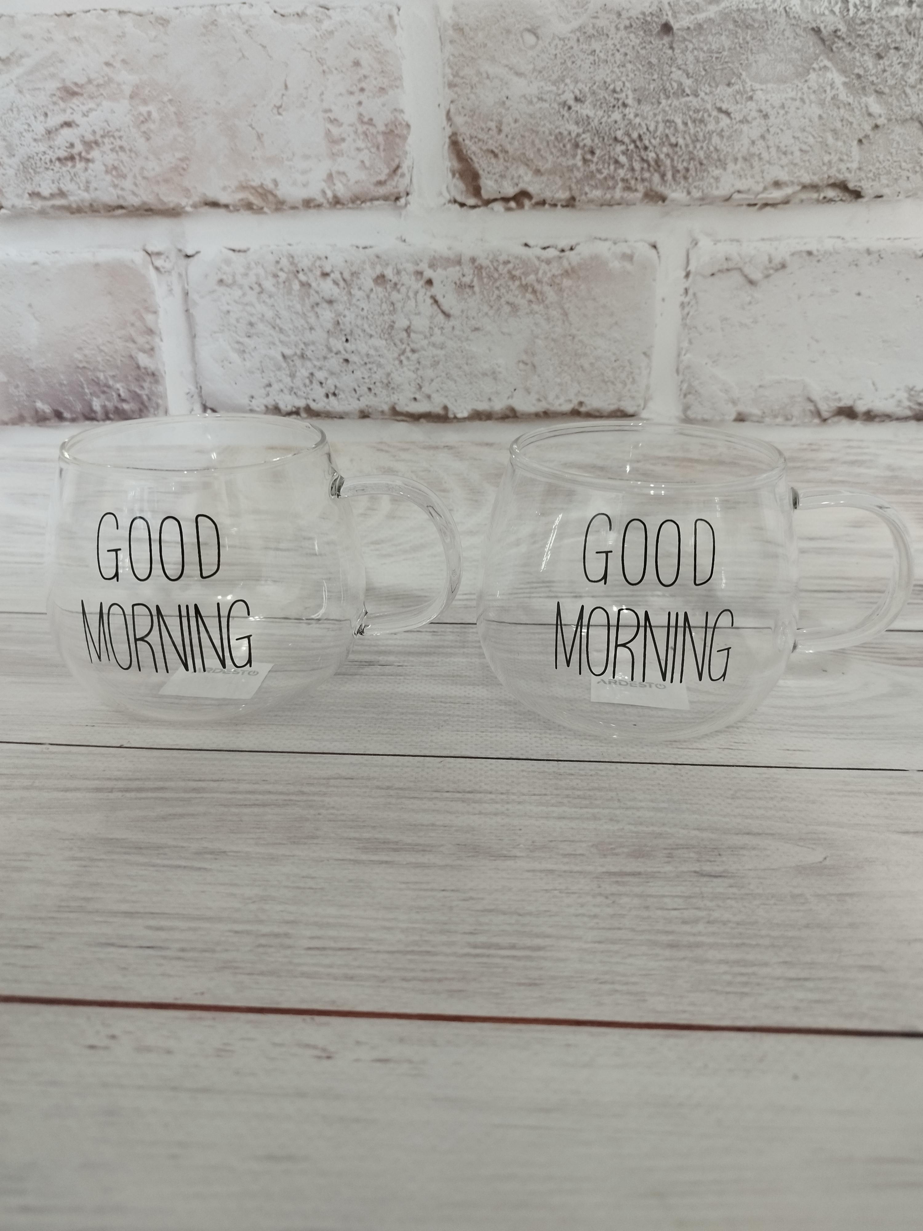 Набор чашек с ручками Ardesto Good Morning 350 мл (15313023)