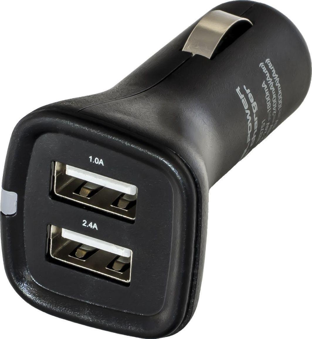 Автомобільний зарядний пристрій Real Power 2 port USB Car charger (9723)