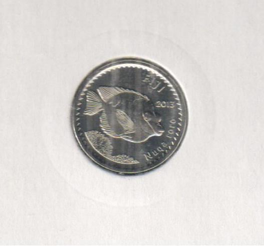 Коллекционная монета Фиджи 5 центов 2013 UNC (KM#332) Коллекционная монета Фиджи 5 центов 2013 UNC (KM#332)
