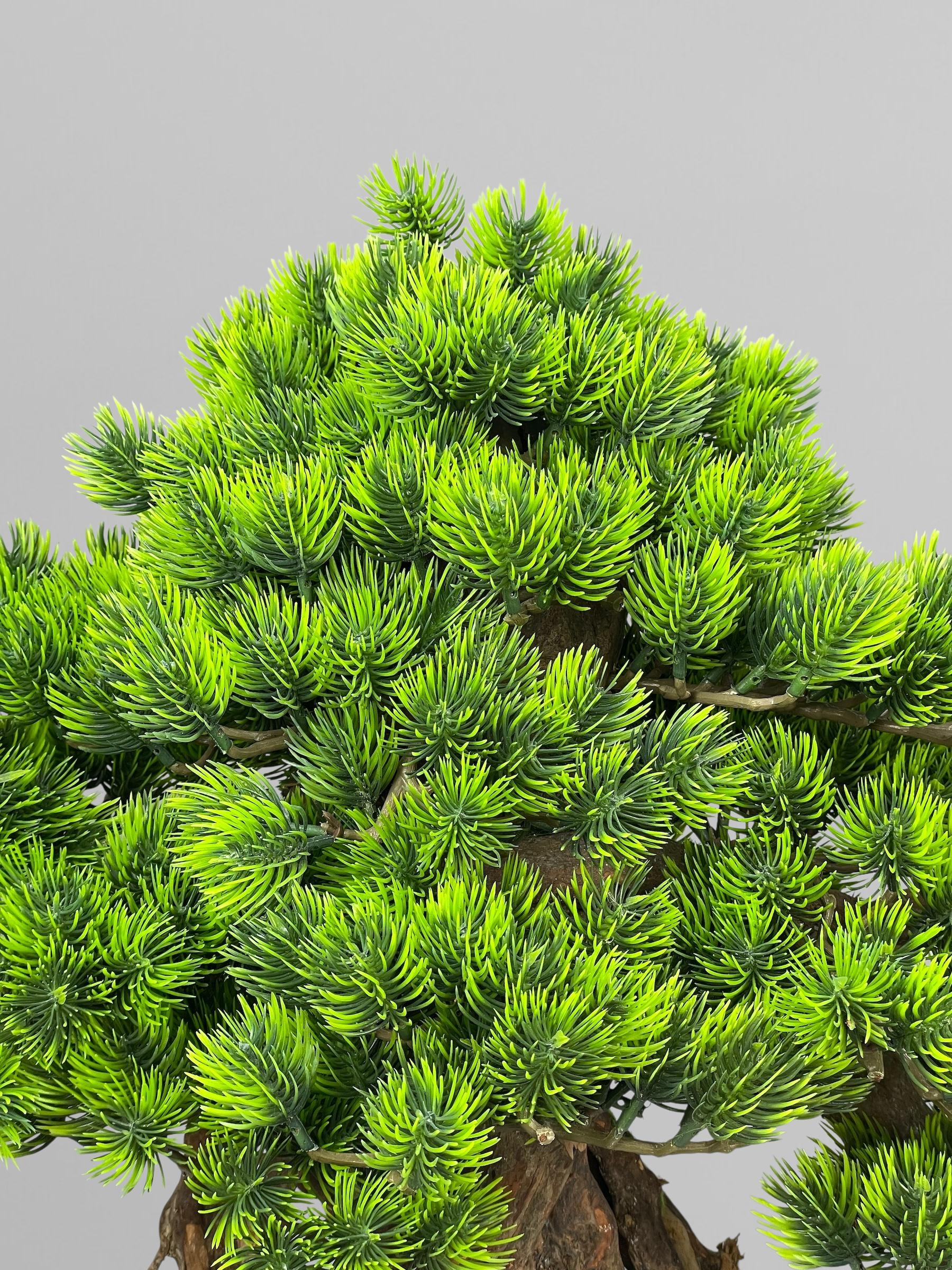 Бонсай комнатный искусственный 52 см Зеленый (Б015) - фото 4 Бонсай комнатный искусственный 52 см Зеленый (Б015) - фото 4