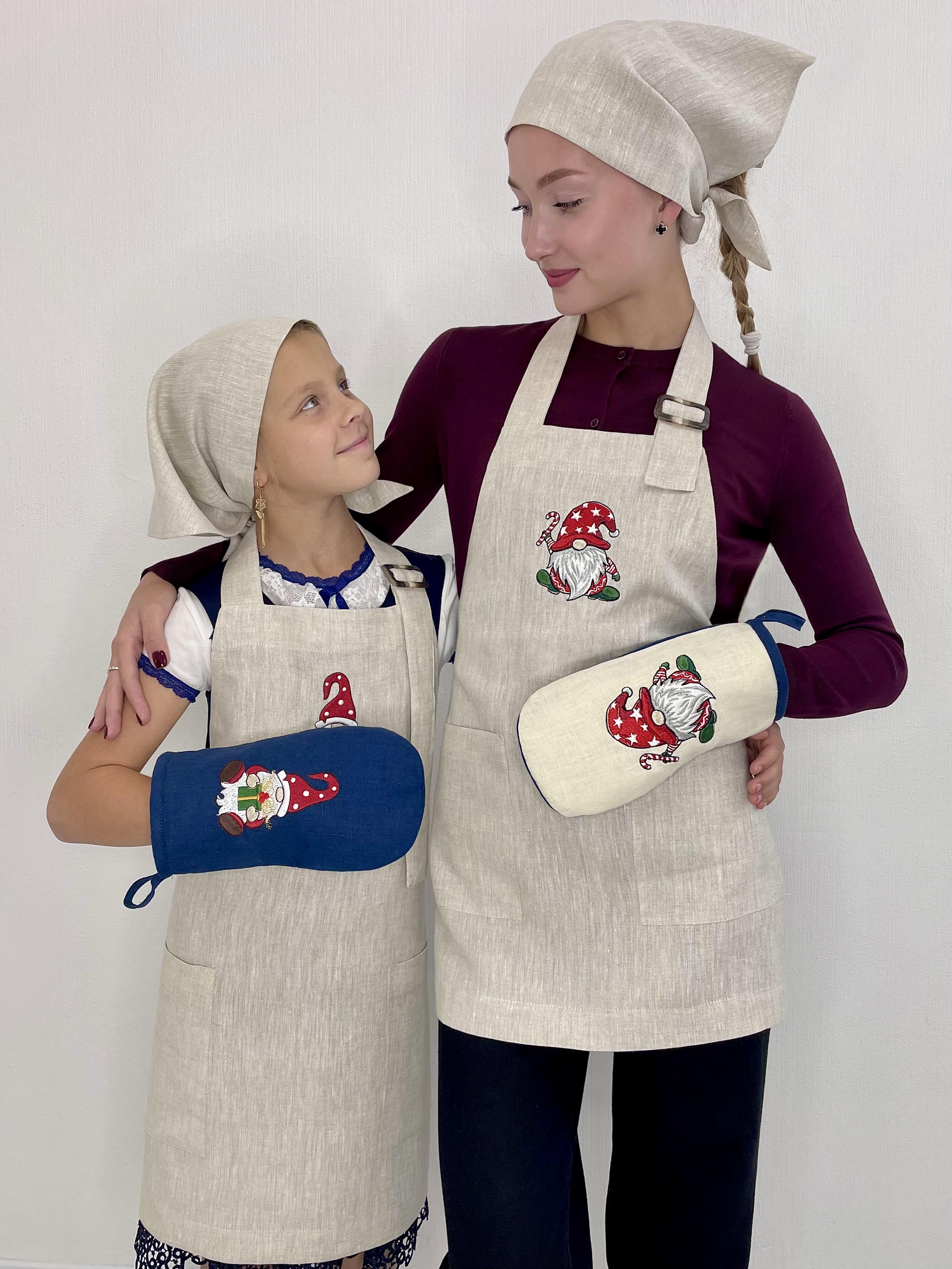 Перчатка с вышивкой Гном Синий (30084527) - фото 6 Перчатка с вышивкой Гном Синий (30084527) - фото 6