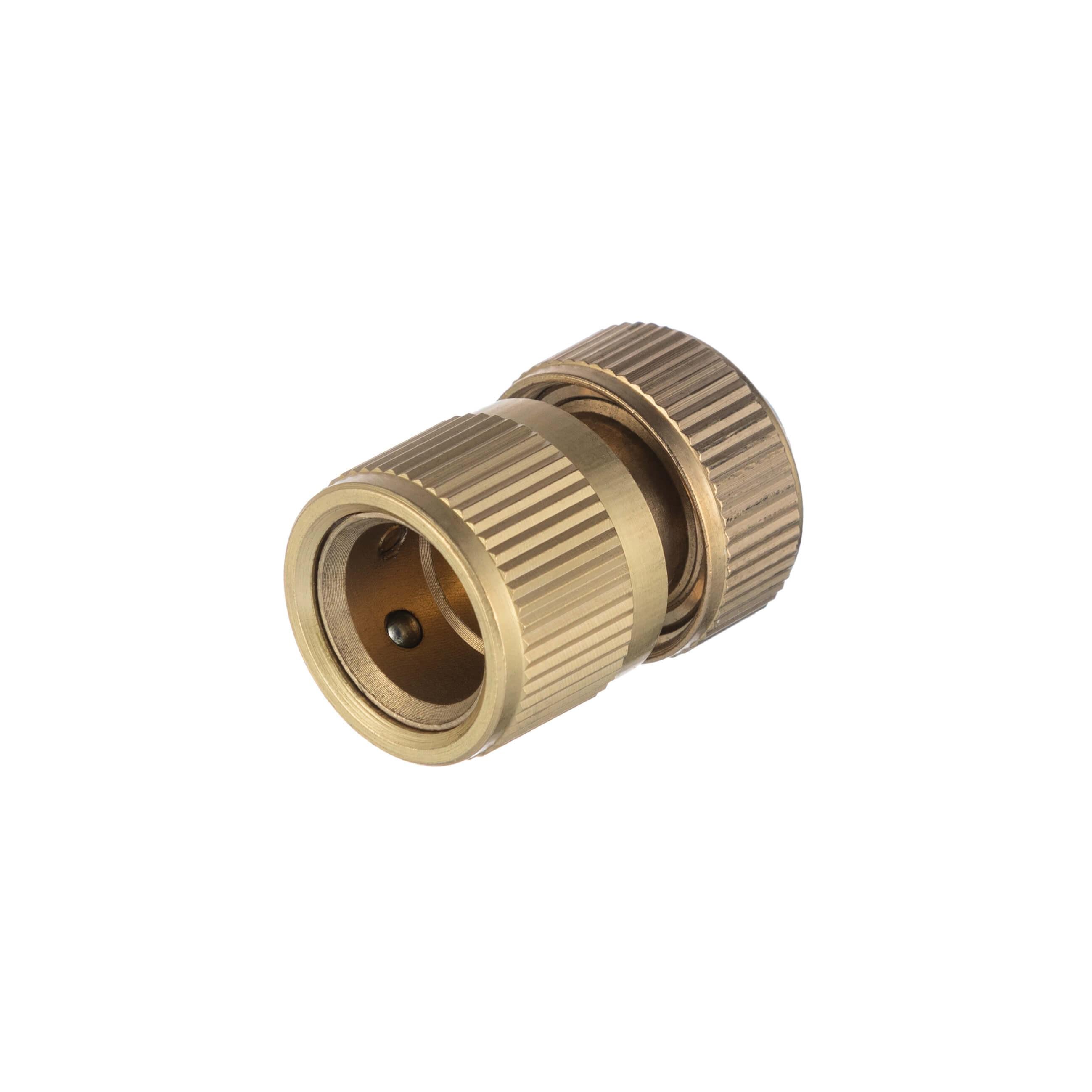 Коннектор латунный 1/2" Intertool GE-1216 STORM на шланг 1/2"