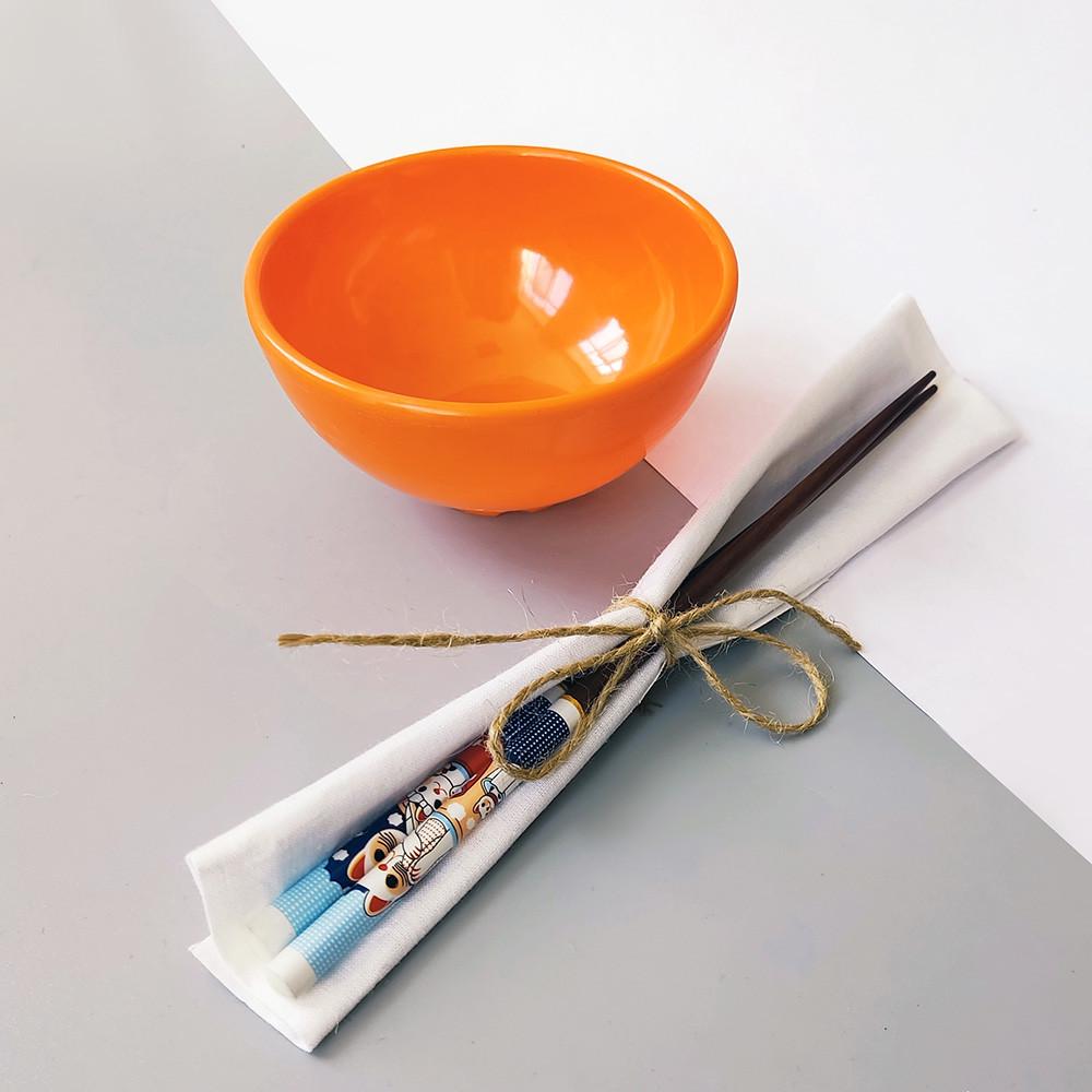 Комплект пиала для риса и пара палочек для еды Хаси - фото 4