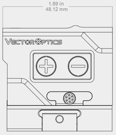 Приціл коліматорний Vector Optics Frenzy Plus 1x18x20 Enclosed SOL Multi Reticle VOD footprint (5003803) - фото 17