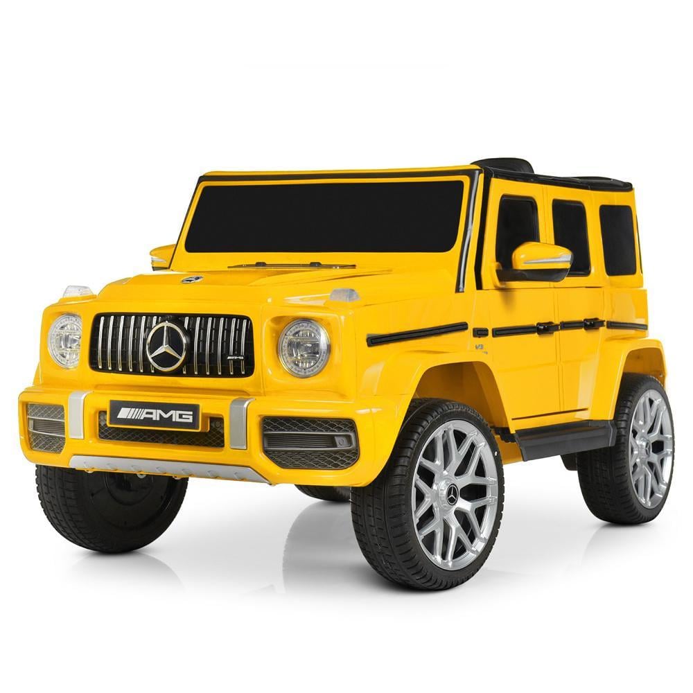 Детский электромобиль Bambi джип Mercedes Гелентваген M 4214EBLR Желтый Детский электромобиль Bambi джип Mercedes Гелентваген M 4214EBLR Желтый