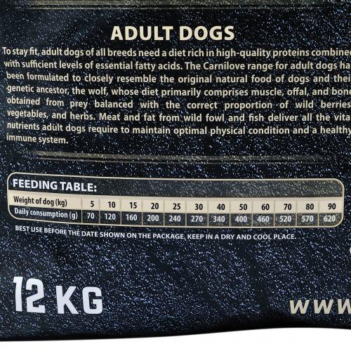 Корм сухой Carnilove Duck & Pheasant для взрослых собак всех пород утка и фазан 12 кг - фото 5 Корм сухой Carnilove Duck & Pheasant для взрослых собак всех пород утка и фазан 12 кг - фото 5
