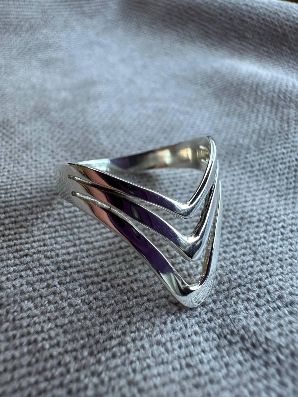 Колечко фалангове Его 925 проба (26943319) - фото 3 Колечко фалангове Его 925 проба (26943319) - фото 3