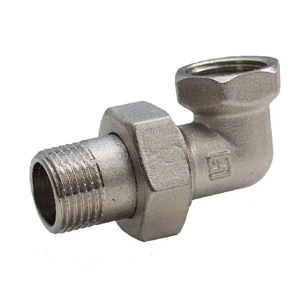 Американка FADO S.r.l 3/4" угловая никелированная латунь (TK-SN12)