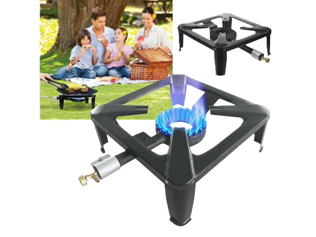 Газовая плита SGB-04T с чугунной горелкой 7,5 кВт (29115785) - фото 2