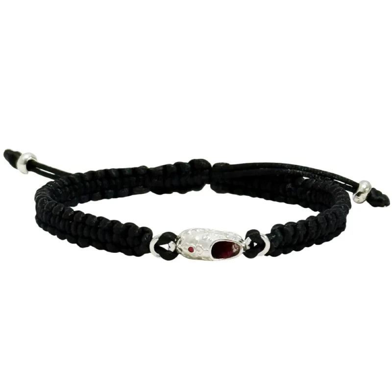 Браслет Башмачок Спиридона плетений зі срібленням (30074990)