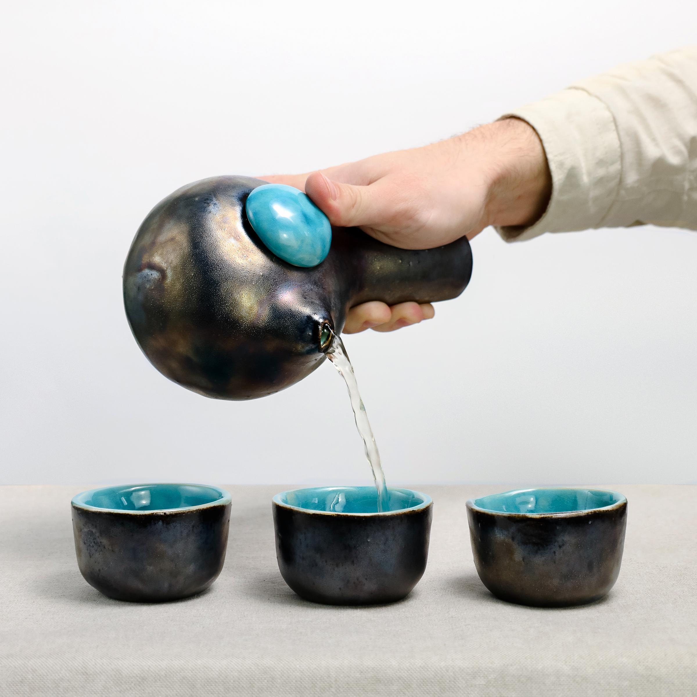 Набор для чайной церемонии Путь разума ручной работы (TS-24) - фото 3 Набор для чайной церемонии Путь разума ручной работы (TS-24) - фото 3