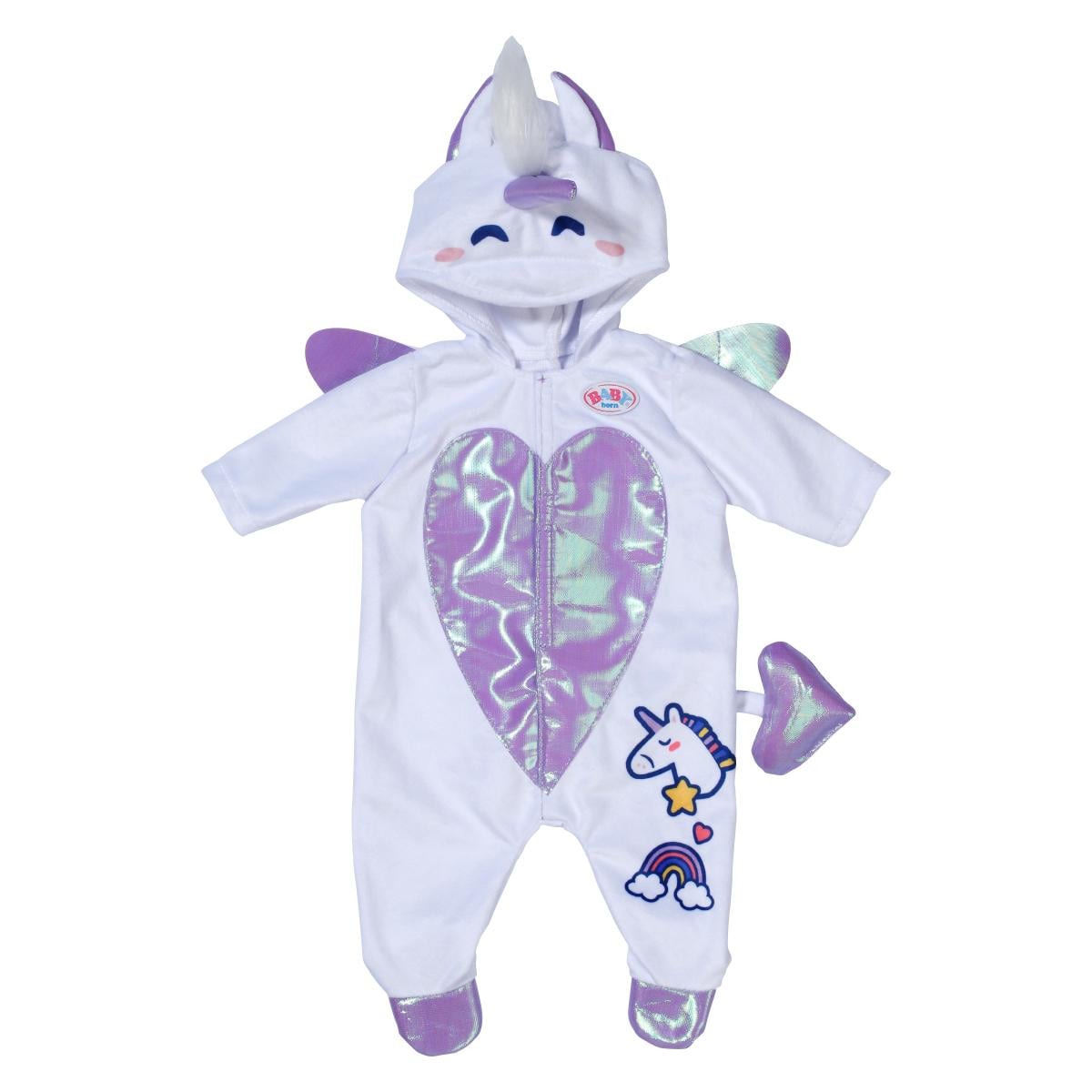 Одежда для куклы Baby Born Комбинезон Единорога Разноцветный (AA12346317)