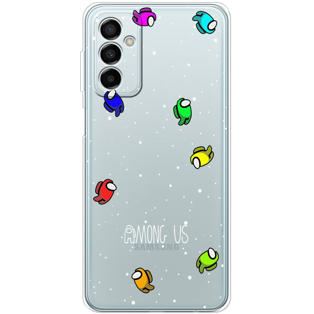 Чехол BoxFace Samsung Galaxy M23 5G (M236) Among Us Invisible Прозрачный силикон (44471-bk76-44471)