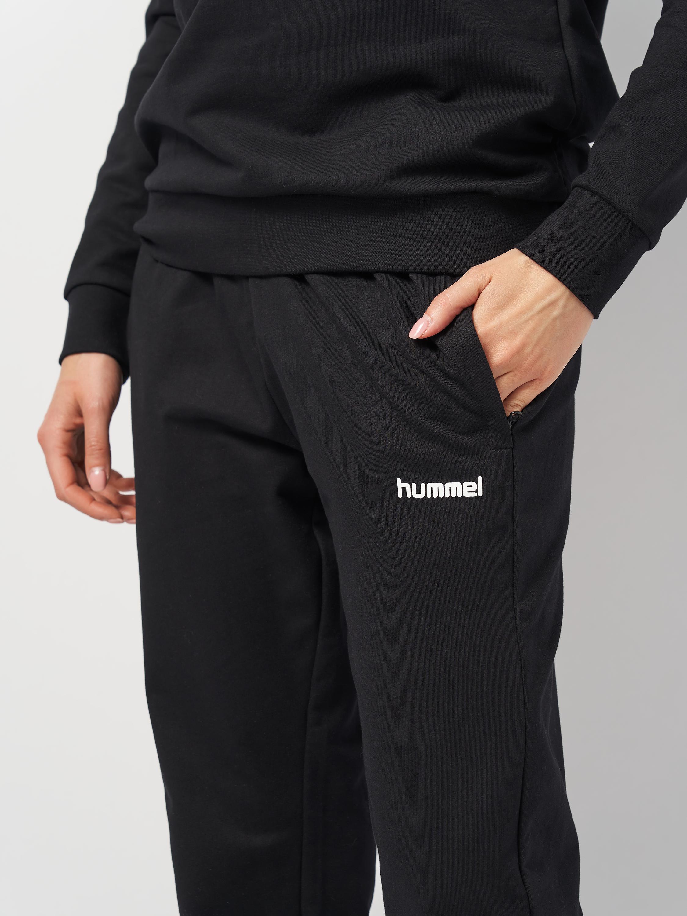 Спортивні штани жіночі HUMMEL L Чорний (2041732001) - фото 4