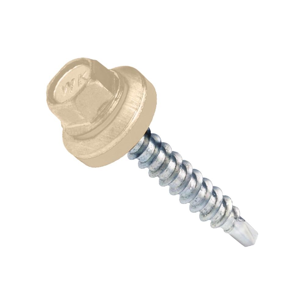 Саморез кровельный по металлу 4,8x19 мм 250 шт. RAL 1015 (090064)