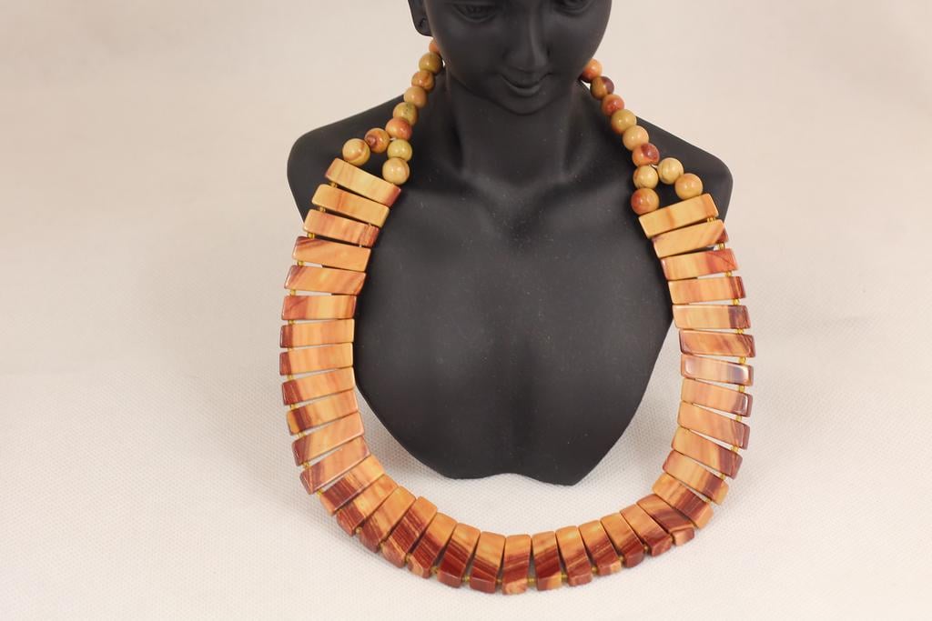 Колье Яшма 45 см (30467023)