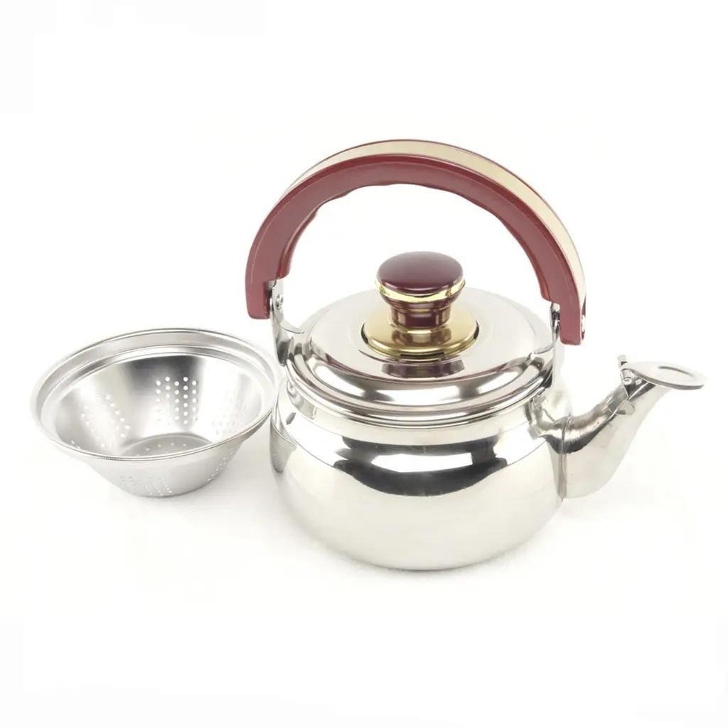 Чайник заварник из нержавеющей стали 1,8 литра - фото 3