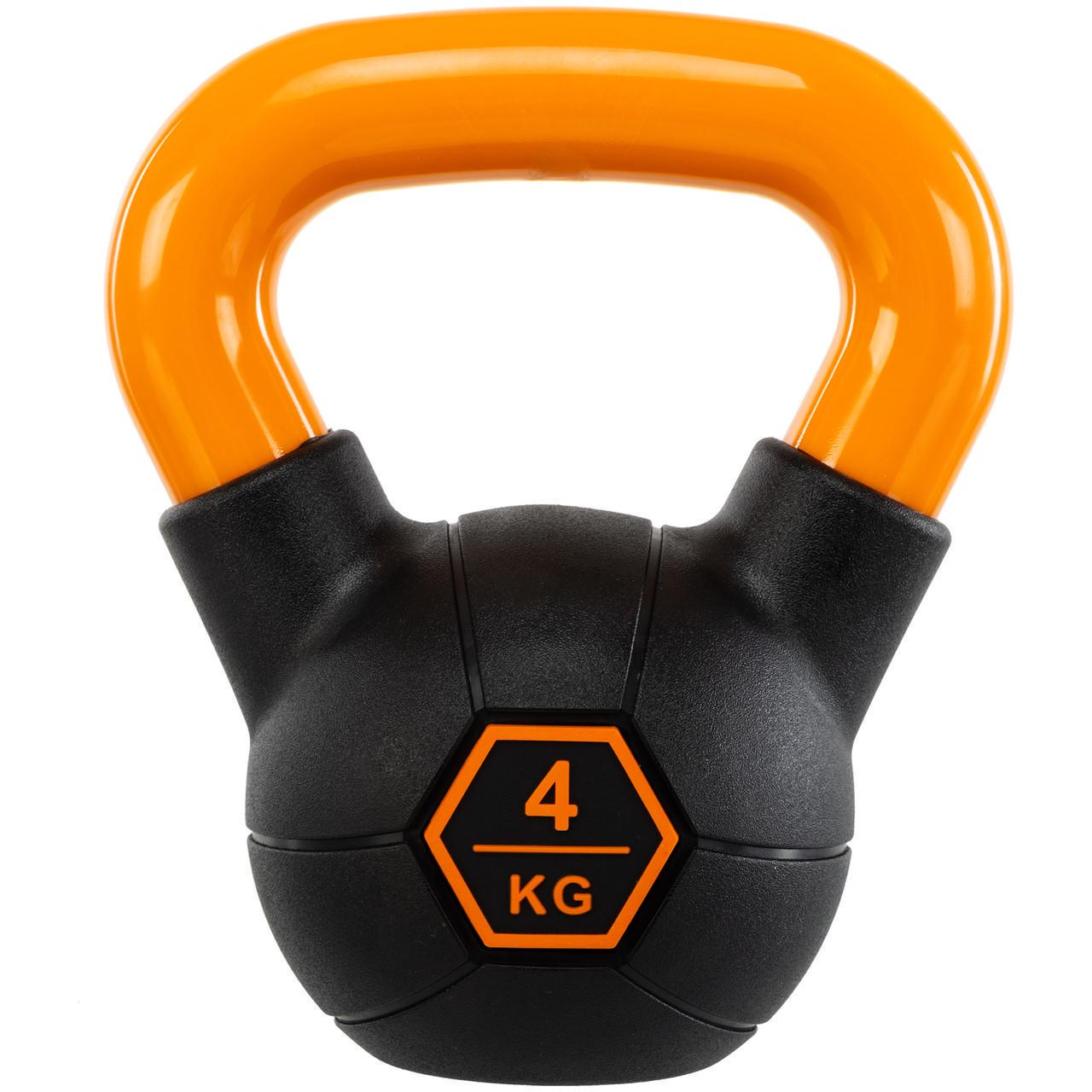 Гиря тренировочная цельная kettlebell LiveUp UAZE5336-4 Urethane competition 4 кг (2532856124)