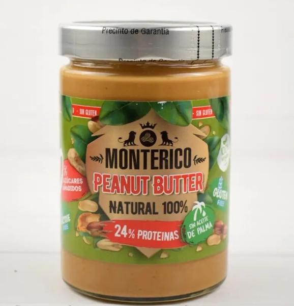 Арахисовая паста без глютена Monterico Peanut Butter Natural 500 г - фото 2