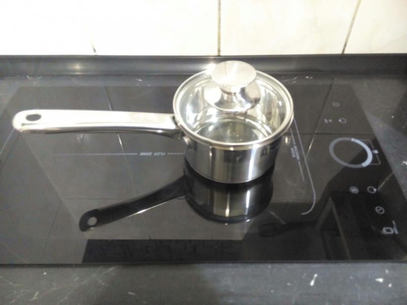 Варильна поверхня індукційна Luxor RI 340 BBQ CH з функцією пам'яті Stop and Go Чорний - фото 2