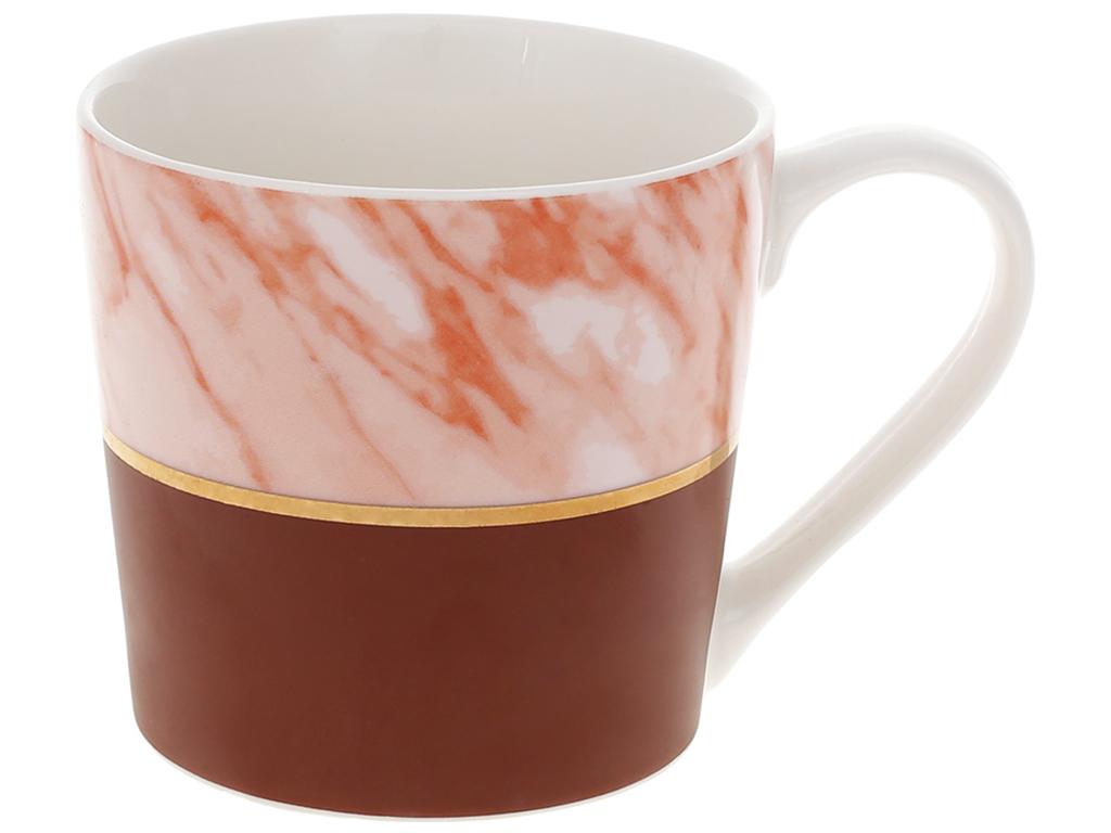 Чашка Мрамор 350 мл Коричневый (BDI-380-443)