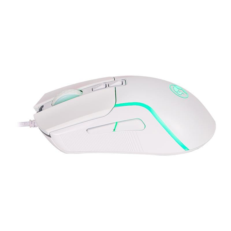 Компьютерная мышка проводная Marvo CAPO 20 Wired Mouse M292 с RGB-подсветкой Белый (22562493) - фото 3