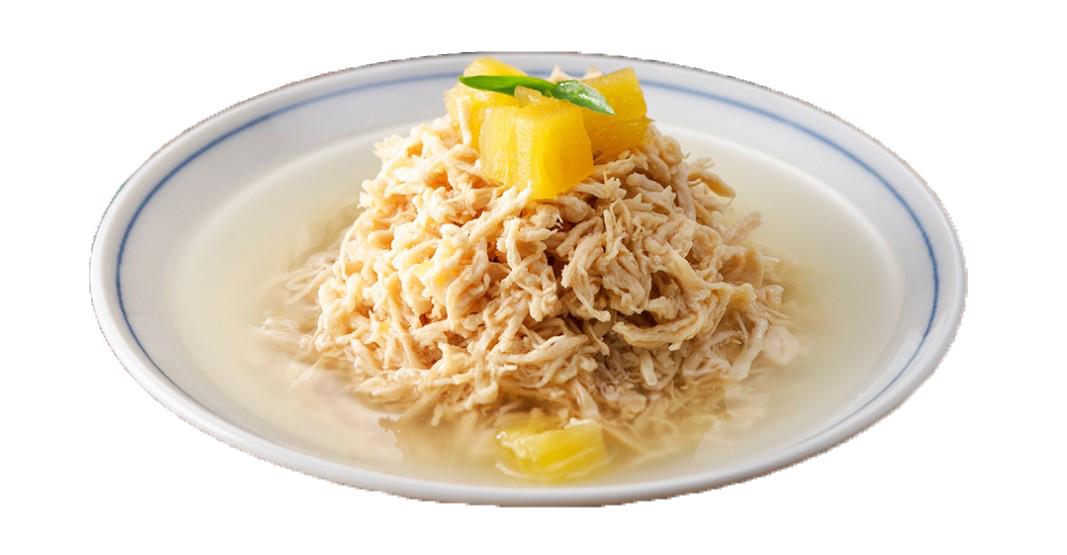 Корм для котів вологий Natural Kitty Broth Series Chicken with pineapple in broth Курка з ананасом у бульйоні 80 г (24351964) - фото 2