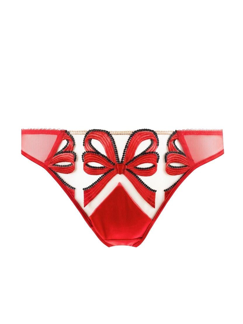 Трусы G стринги Dita von Teese М Красный (D23073-scarlett)