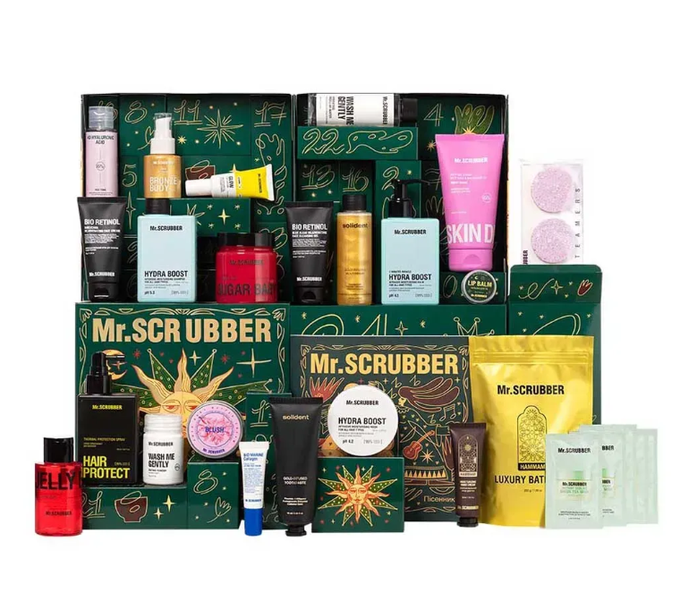 Адвент календарь Mr.SCRUBBER Коляда косметика для волос тела и лица (2811737767) Адвент календарь Mr.SCRUBBER Коляда косметика для волос тела и лица (2811737767)