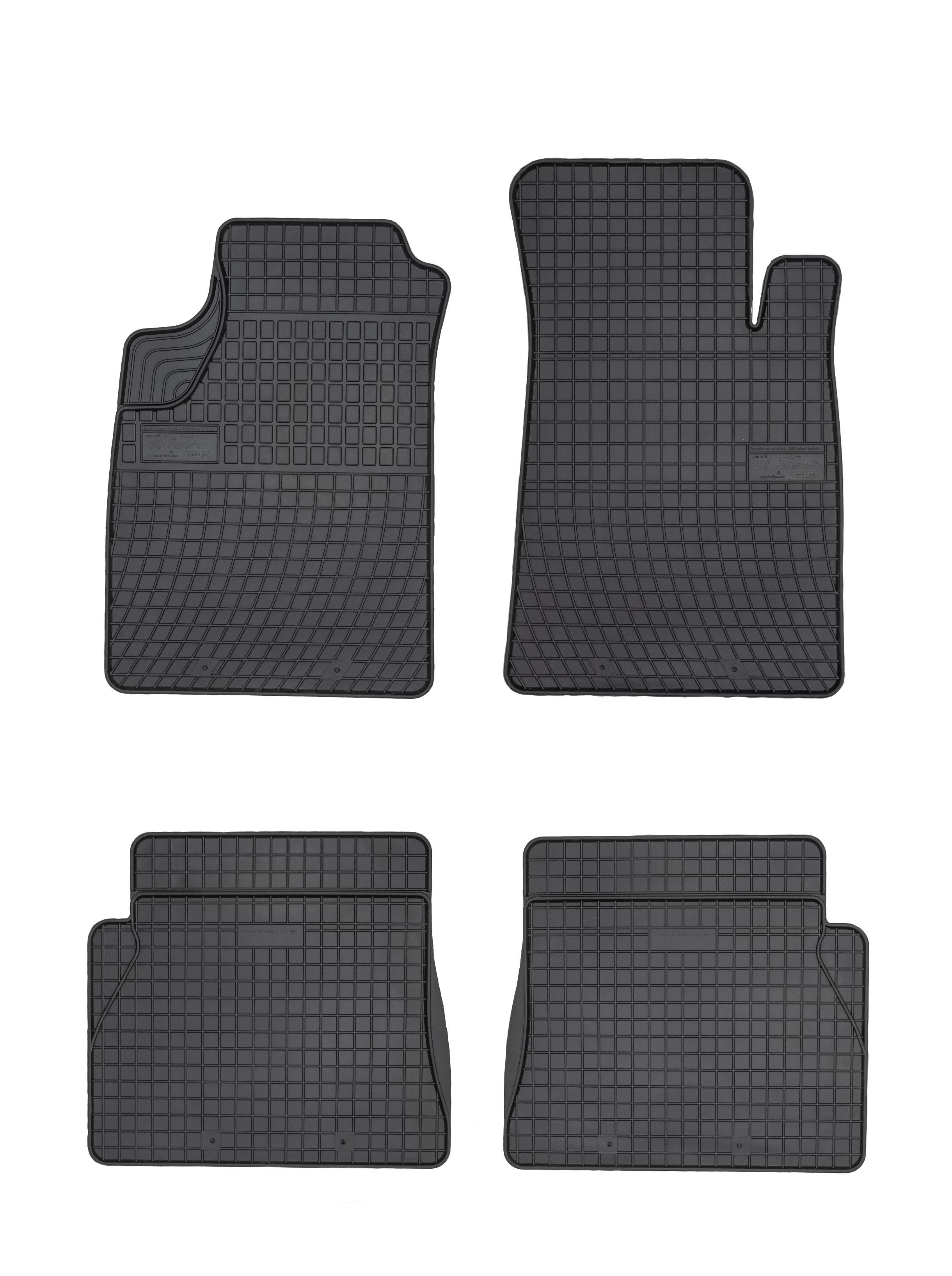Коврики Frogum Renault Kangoo I от 1998-2008 5-мест в салон резиновые (0649)