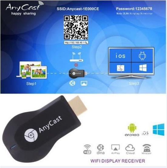 Бездротовий медіаплеєр Anycast Dongle Airplay M2 Plus для iOS/Android - фото 5