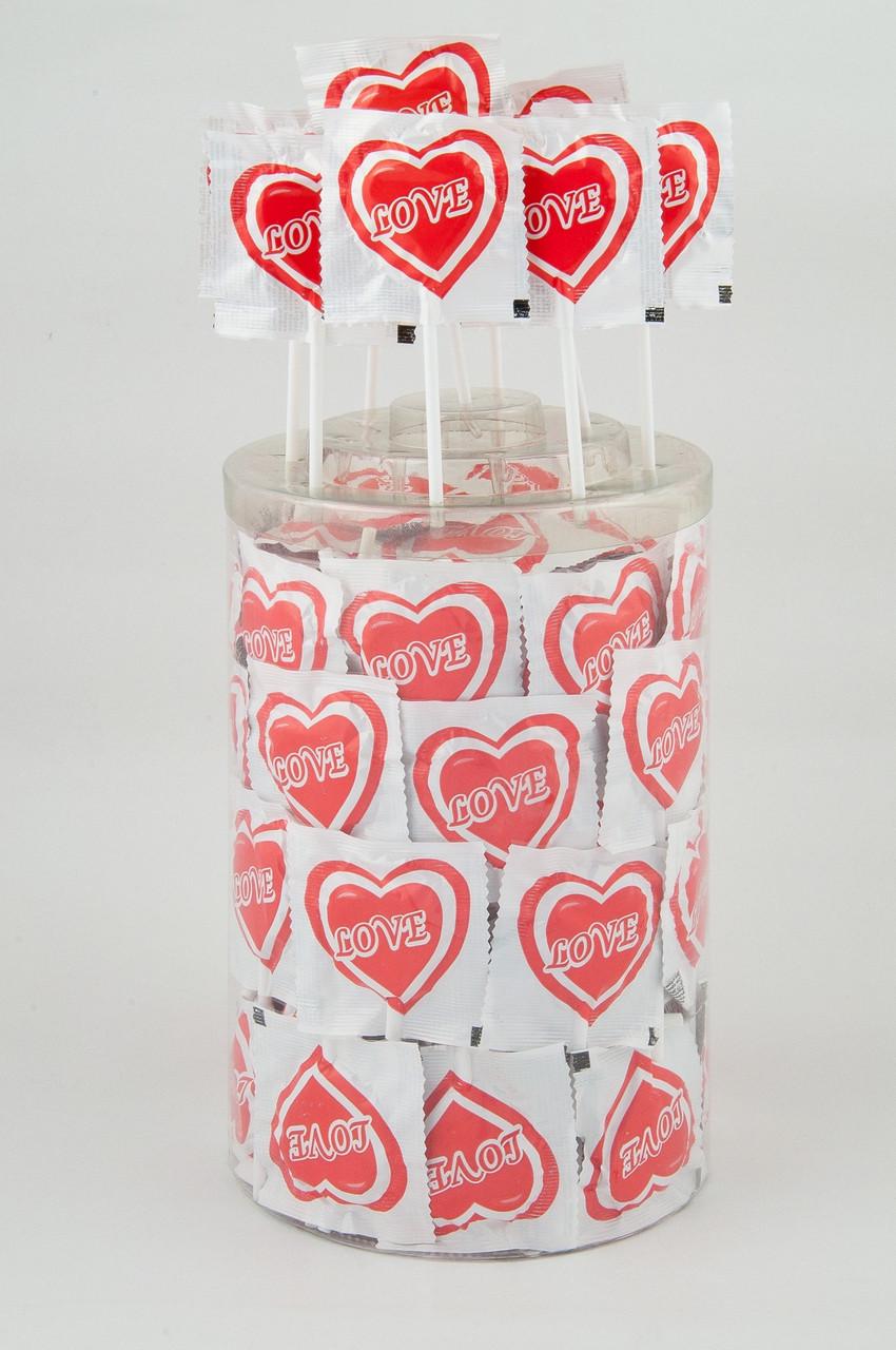 Льодяники на паличці ROKS Сердечко 8,5 г 130 шт. 1,1 кг (620) Льодяники на паличці ROKS Сердечко 8,5 г 130 шт. 1,1 кг (620)