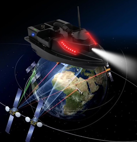 Човник для підгодовування коропа Flytec ZV9 з 4 бункерами для корму (2709797324) - фото 4 Човник для підгодовування коропа Flytec ZV9 з 4 бункерами для корму (2709797324) - фото 4