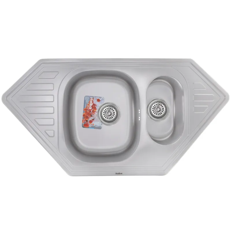 Мийка для кухні Haiba 100x50 см Satin (HB0524) Мийка для кухні Haiba 100x50 см Satin (HB0524)