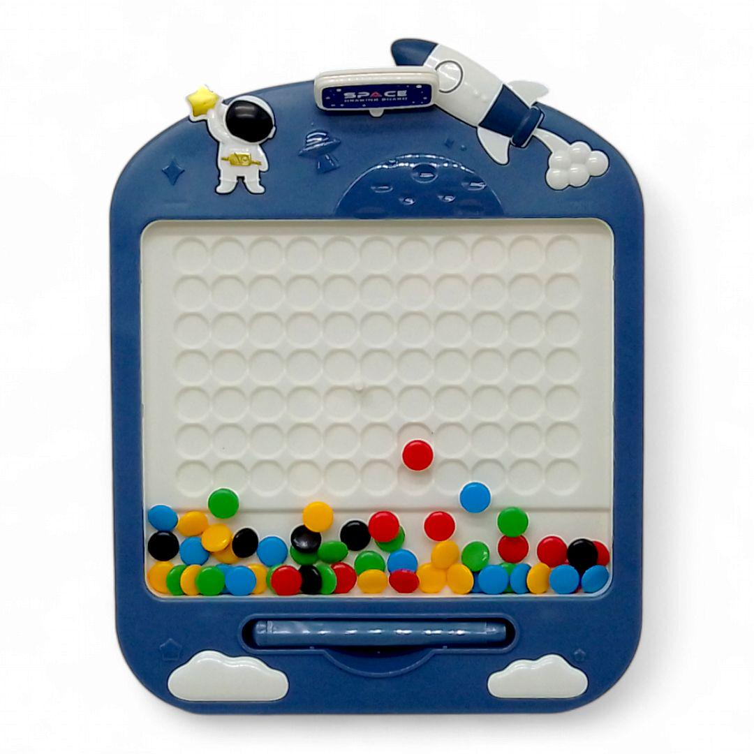 Детская мозаика магнитная Космическая ракета с заданиями (19651868)