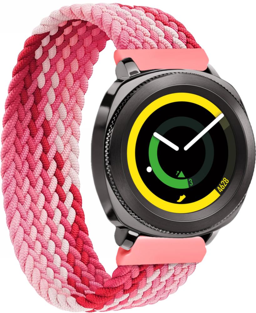 Ремінець Solo Loop Multi для Samsung Gear Sport (135 мм) Pink White (25173-52)