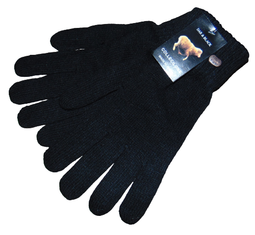Мужские перчатки шерсть Dar Black 8142 Черный (1666387054) Мужские перчатки шерсть Dar Black 8142 Черный (1666387054)