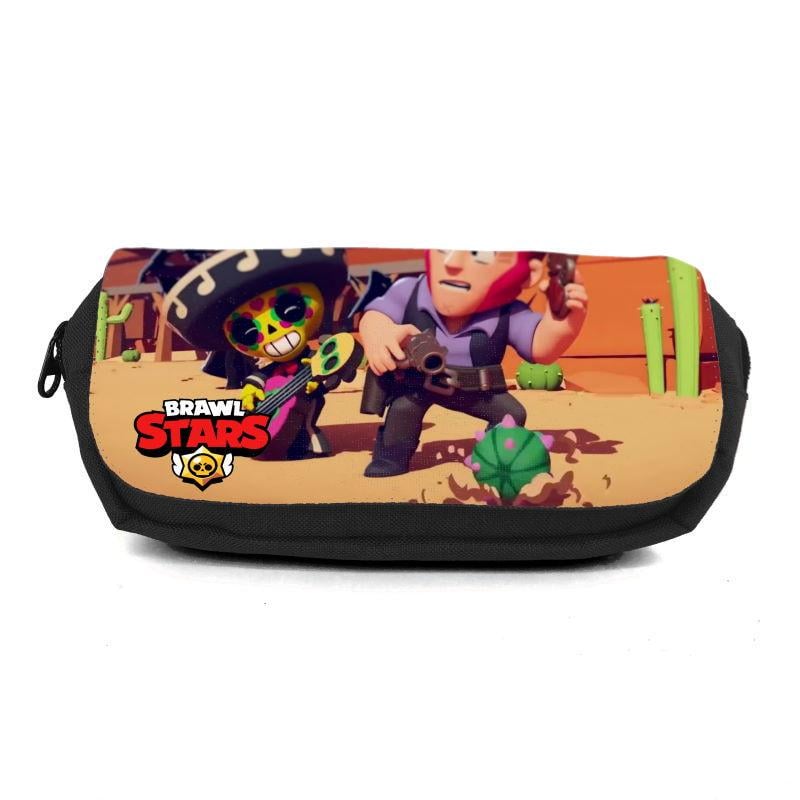 Пенал шкільний Brawl Stars-0040 Чорний (2064148021)