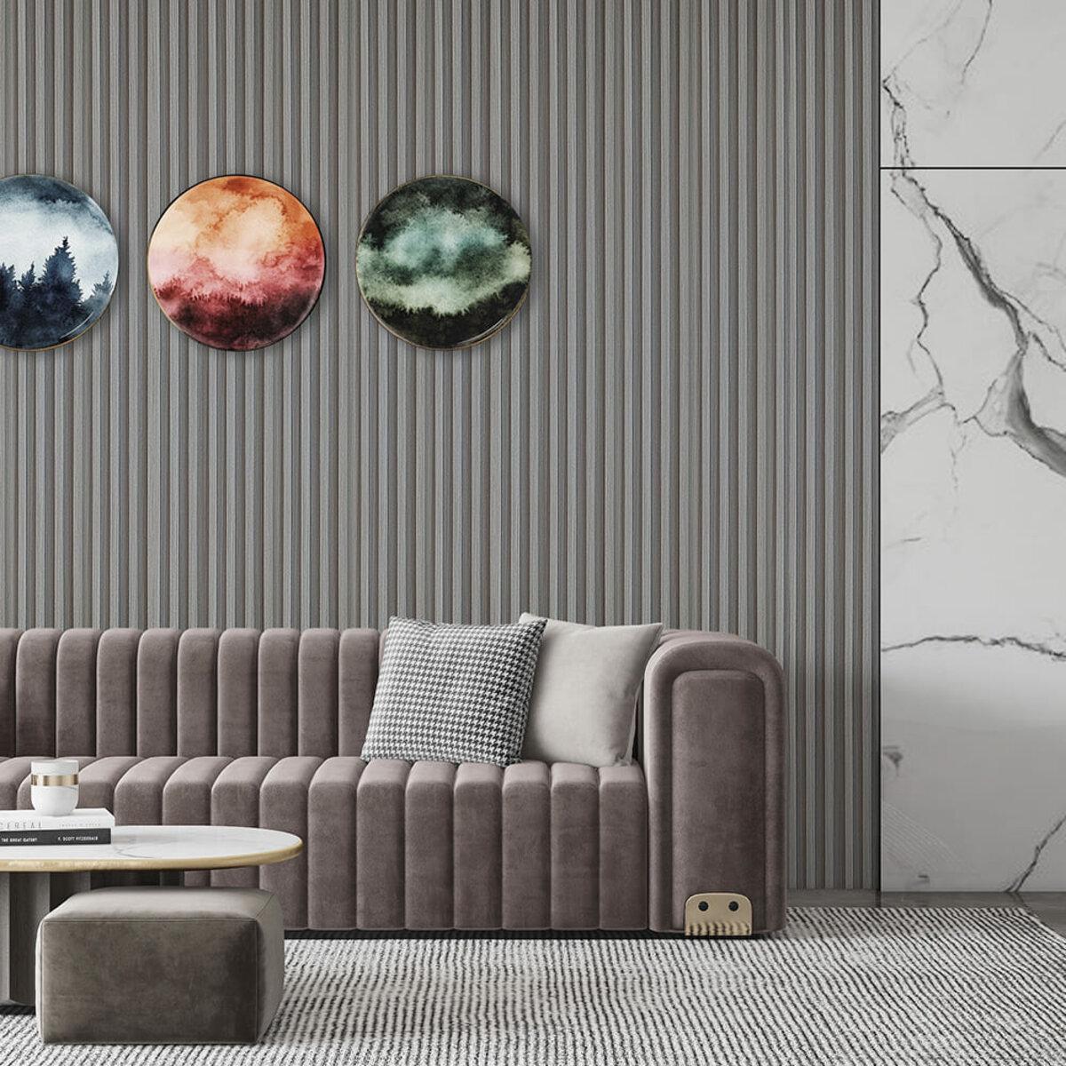 Рейка стеновая декоративная D 3000x160x23 мм Серый (SW-00001528) - фото 11 Рейка стеновая декоративная D 3000x160x23 мм Серый (SW-00001528) - фото 11