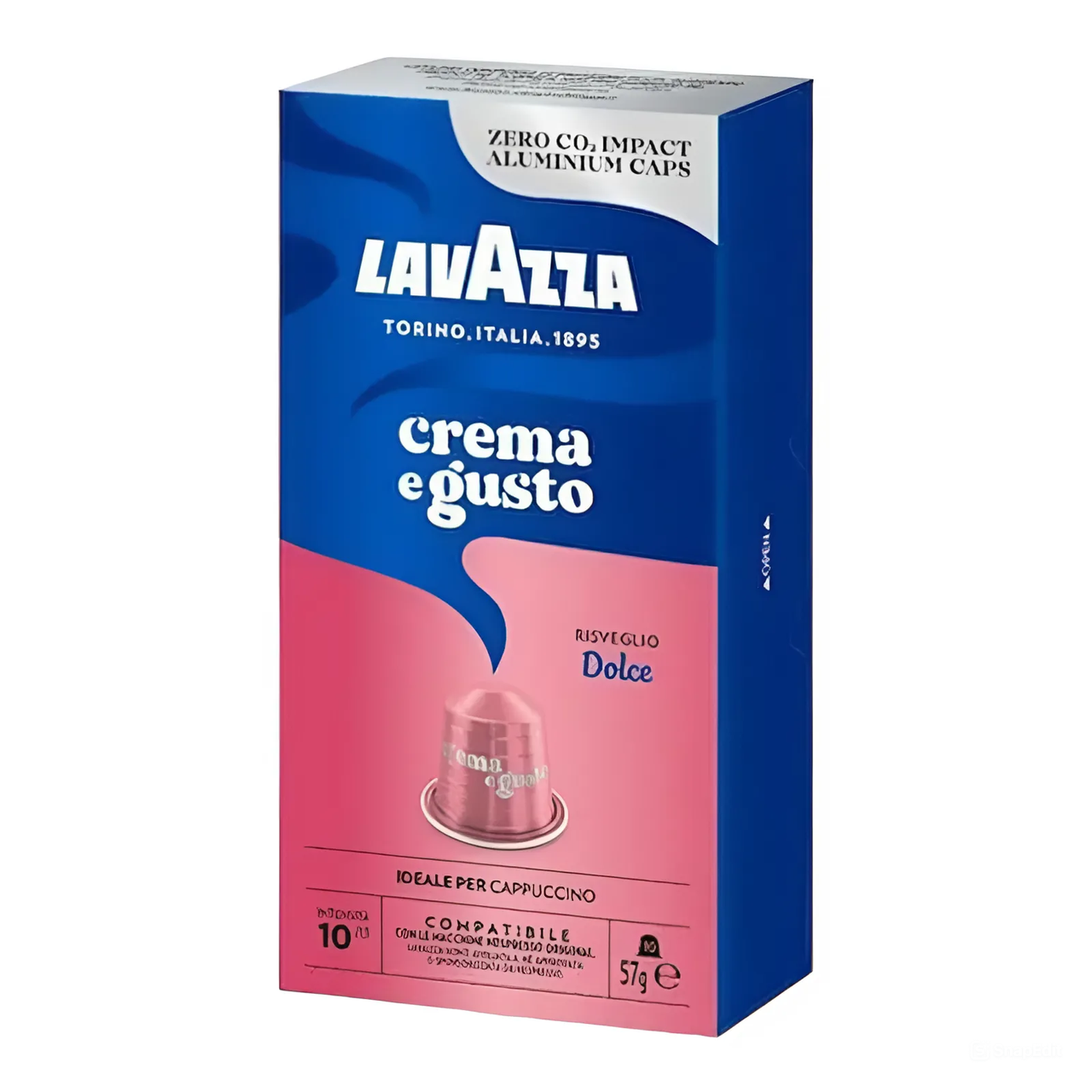 Кава в капсулах Lavazza Crema e Gusto Dolce Nespresso 10 шт. - фото 2 Кава в капсулах Lavazza Crema e Gusto Dolce Nespresso 10 шт. - фото 2