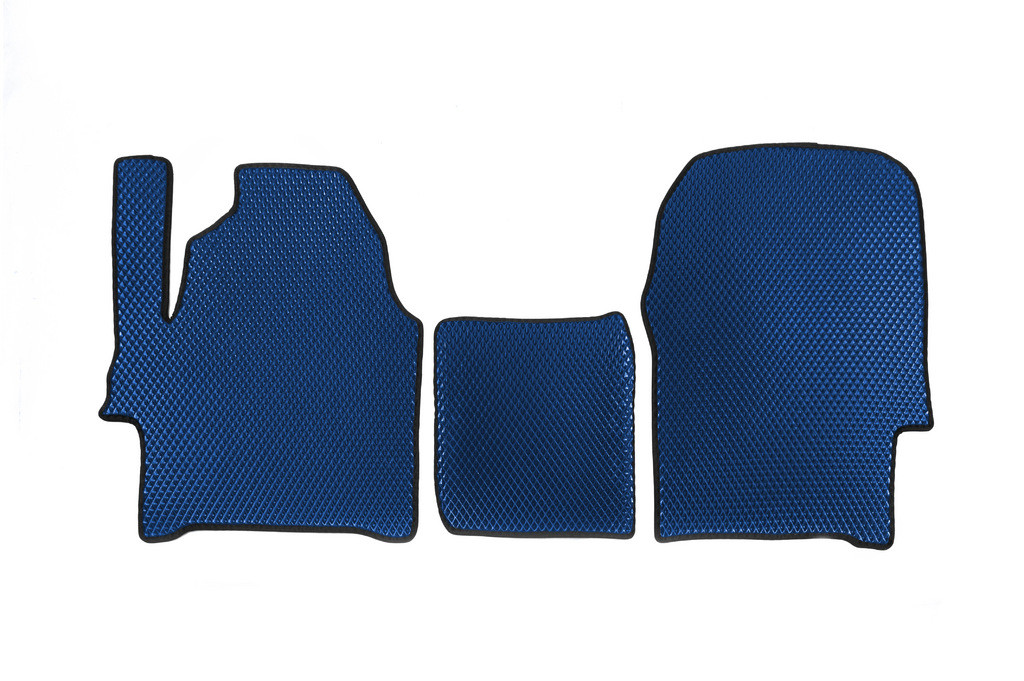 Автоковрики Digital Designs Hyundai H350 3 шт. Синий (2109745183)