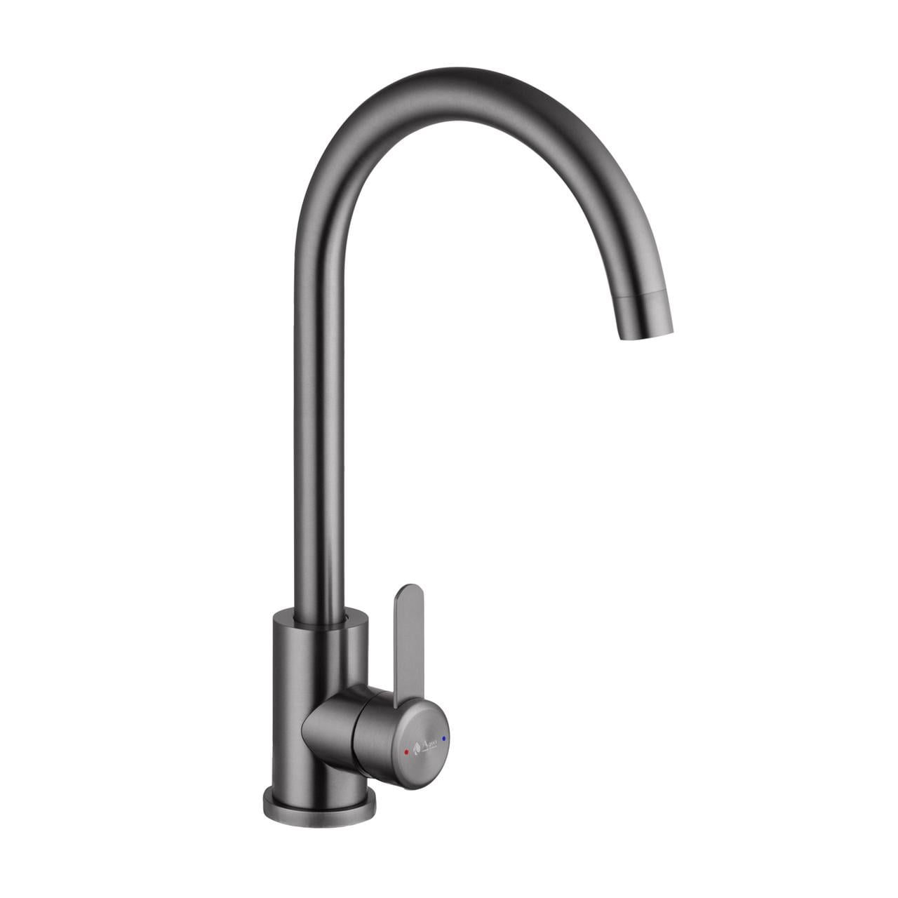 Смеситель для кухни Agua Elposo-INOX035AM (CV035456)