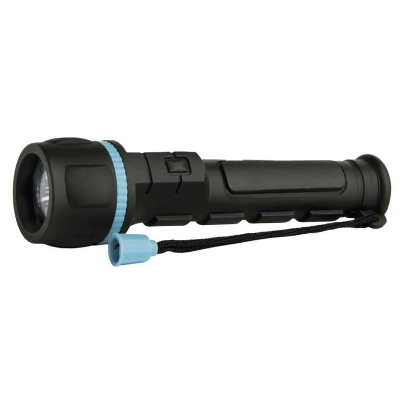 Фонарь ручной Emos P3861 20 Lm 2xAA пластик резина (37796156)