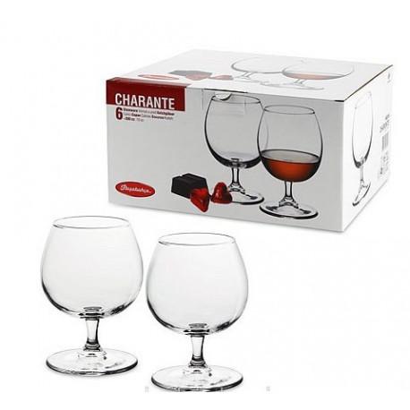 Набір келихів для коньяку Pasabahce Charante 175 мл 6 шт. (44805) - фото 3 Набір келихів для коньяку Pasabahce Charante 175 мл 6 шт. (44805) - фото 3
