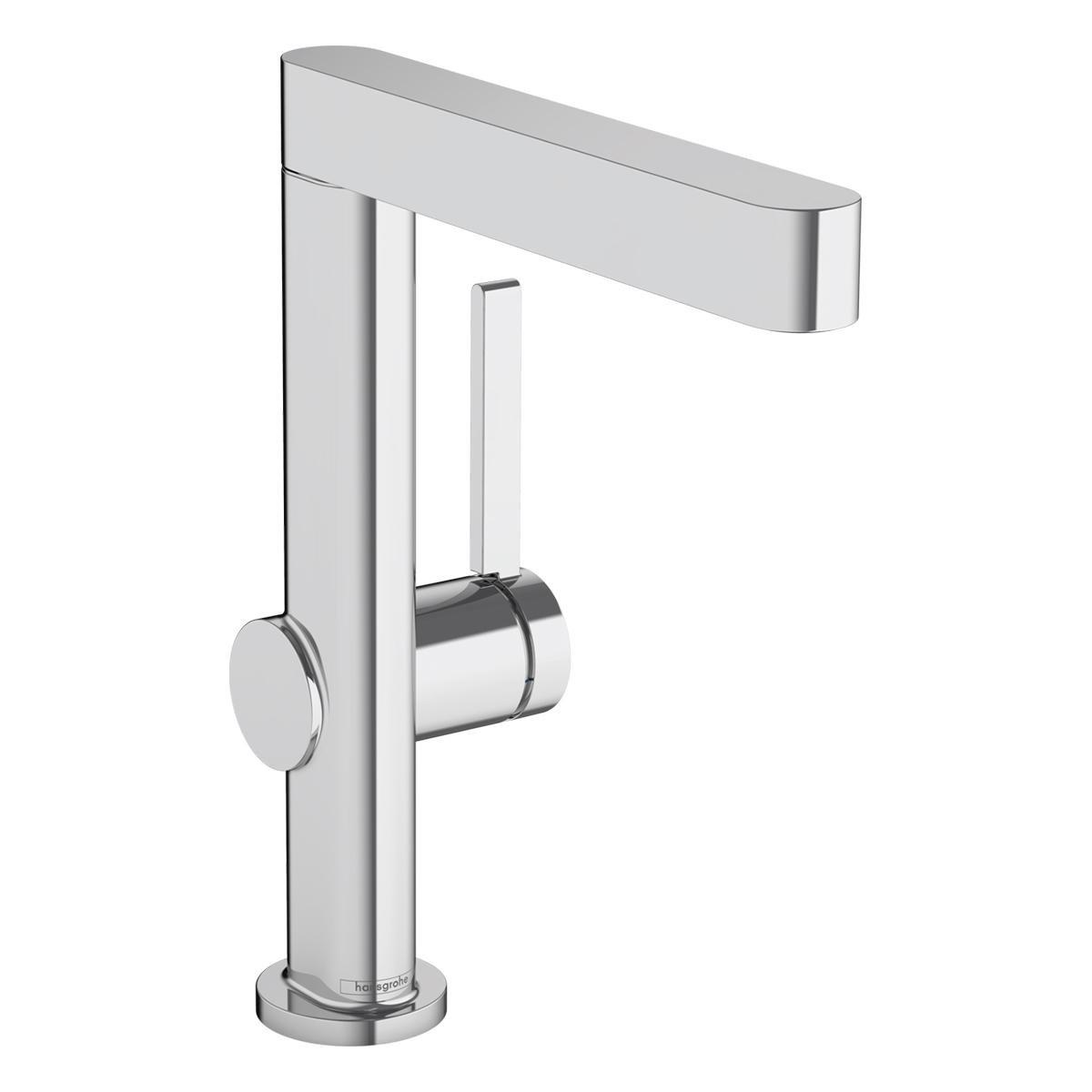 Смеситель для раковины Hansgrohe FINORIS 76060000 с донным клапаном Хром (83630)