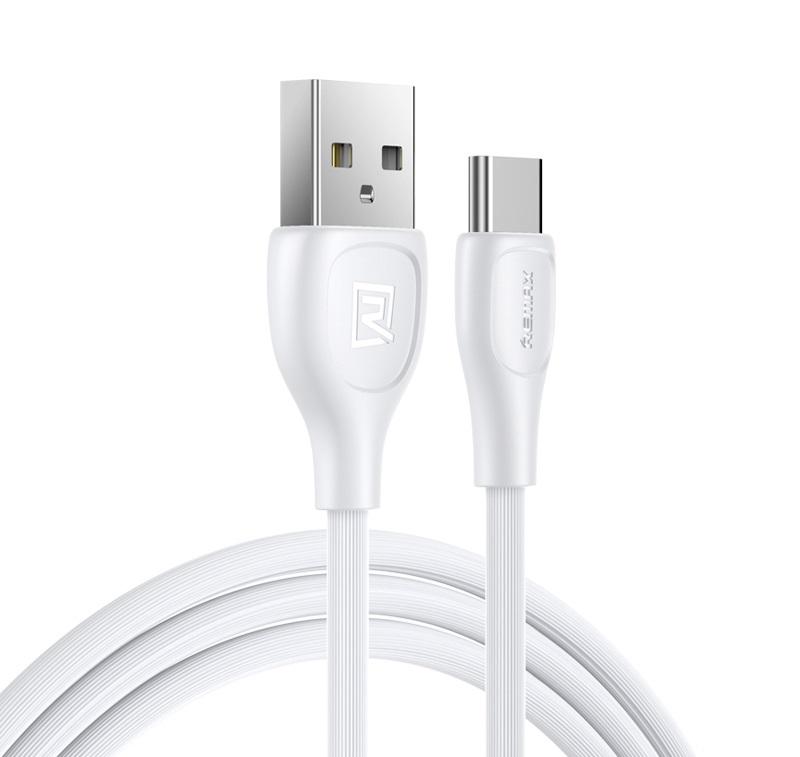 Кабель Remax Lesu Pro USB 2,0 to Type-C 2,1A 1 м Білий (RC-160a-w)