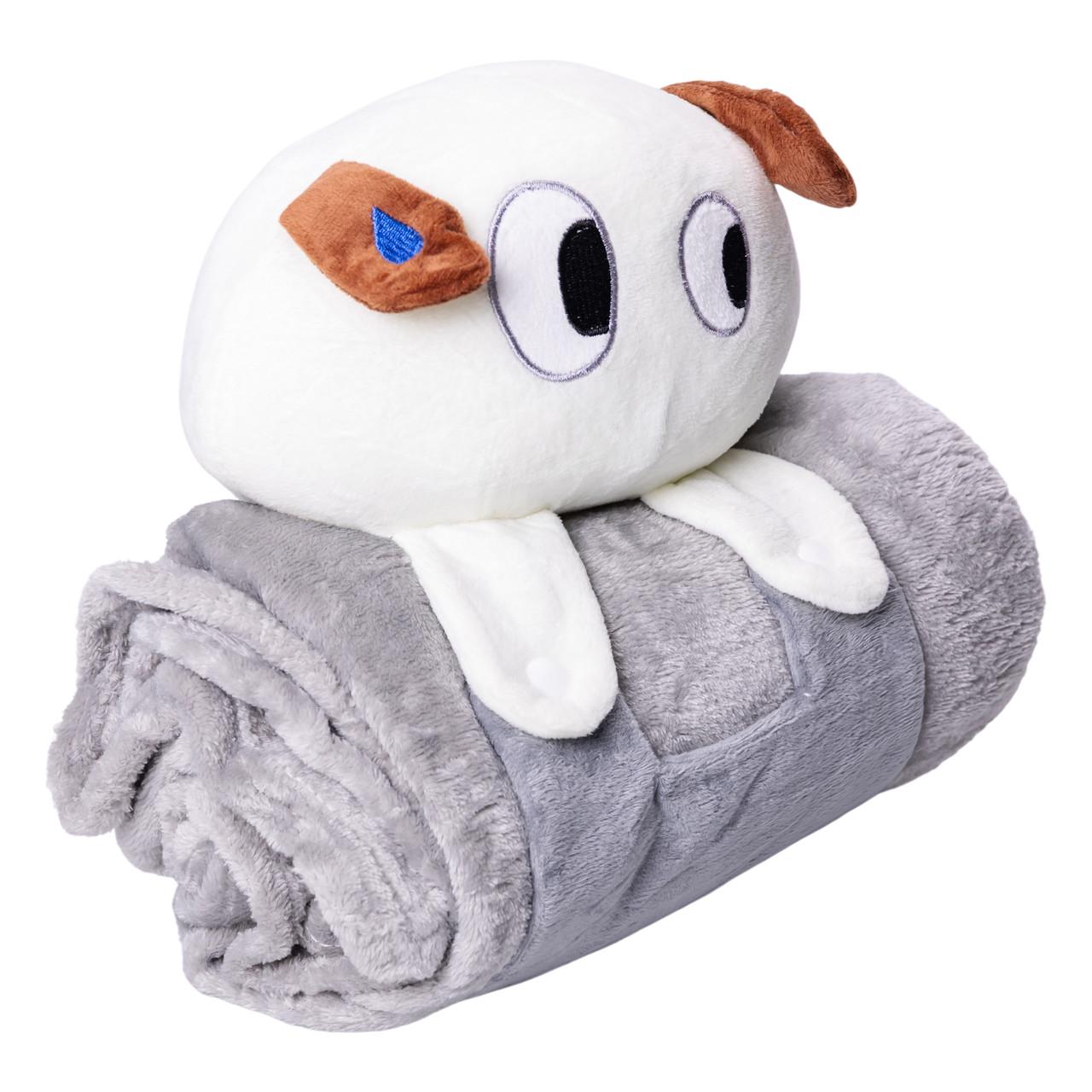 М'яка іграшка-плед Colorful Home Собачка 2в1 120x160 см Сірий (5616-68G) М'яка іграшка-плед Colorful Home Собачка 2в1 120x160 см Сірий (5616-68G)