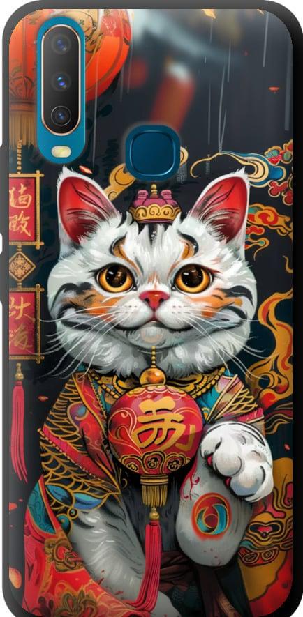 Чехол на Vivo Y15 China Cat v2 (6135b-1791-42517)