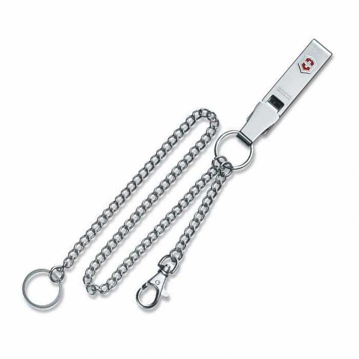 Подвеска на ремень Victorinox 4.18620 2 цепи Silver (Vx41860)